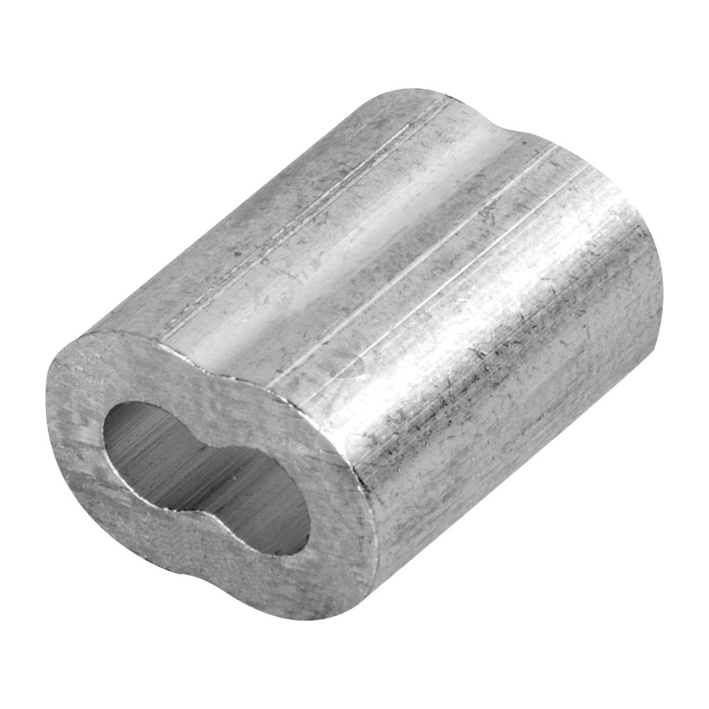 Casquillos dobles de aluminio Fiero para cables de acero - Imagen 2